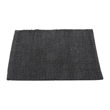 Alfombra de baño trenzada Noa