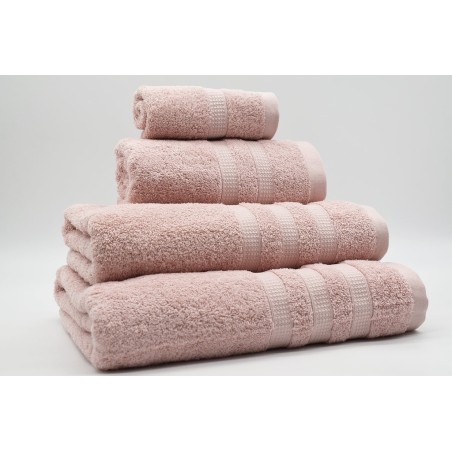TOALLA RIZO AMERICANO PREMIUM ROSA VIDAL HOME