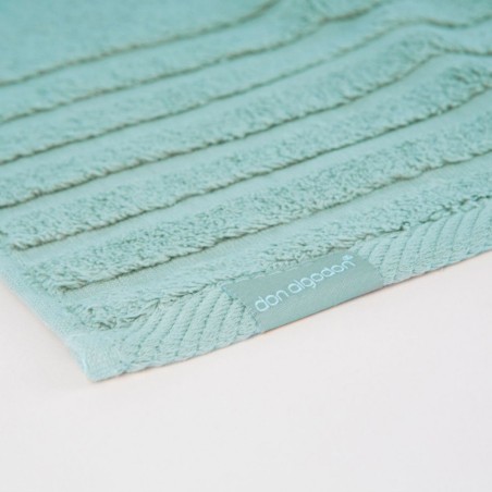 TOALLA 600GR ZERO TWIST AGUA MARINA DON ALGODÓN